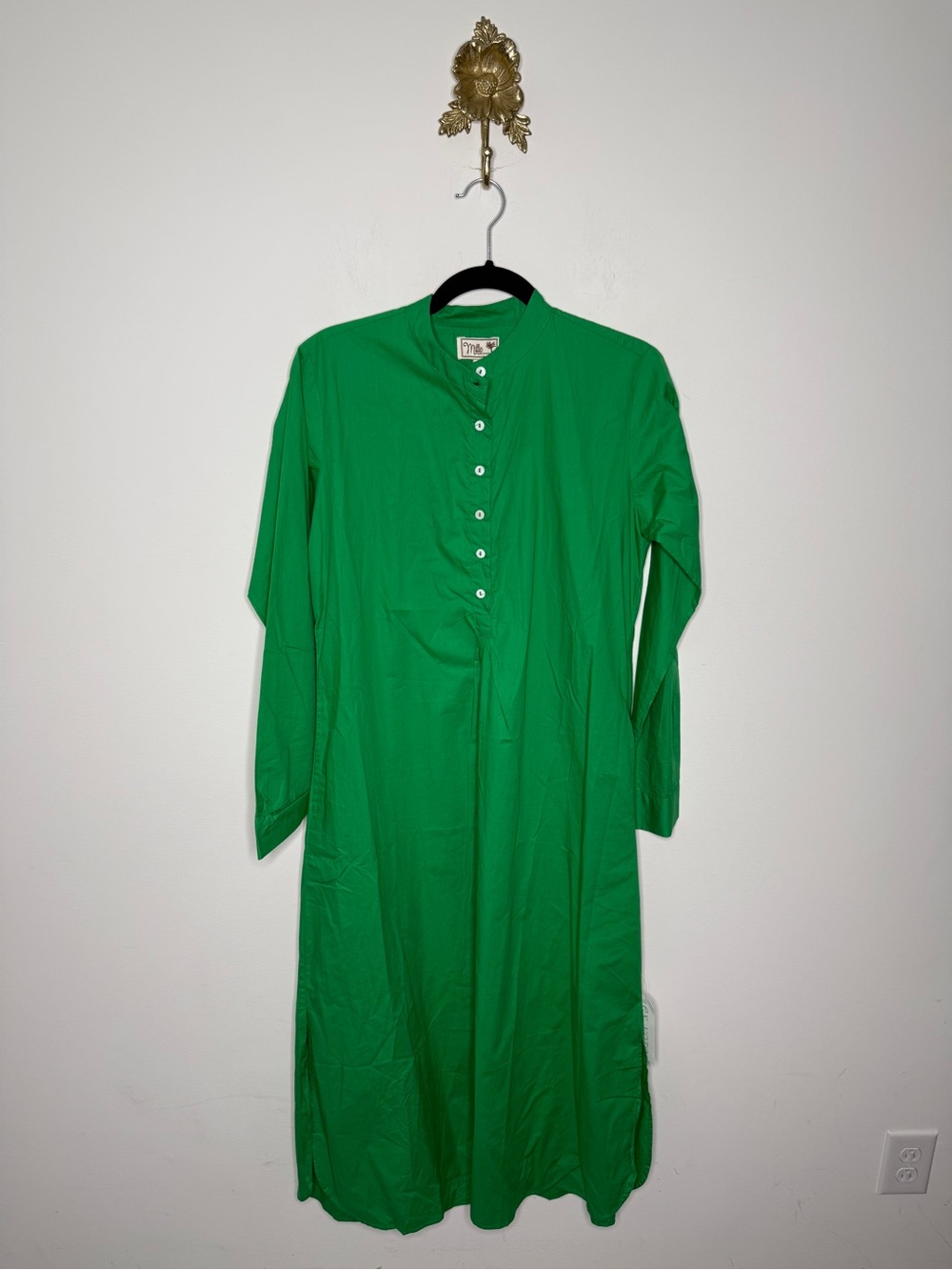 Mille Sadie Caftan in Kelly Green S